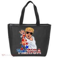 Trump Merica Salt Bae Tote Bag thumb 0