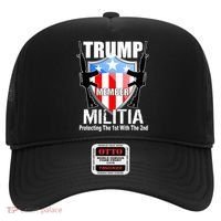 Trump Militia Protecting The 1st With 2nd Hat thumb 0