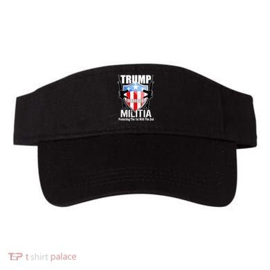 Trump Militia Protecting The 1st With 2nd Visor