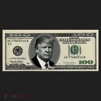 Trump Money Hundred Dollar Bill $100  Beanie thumb 2