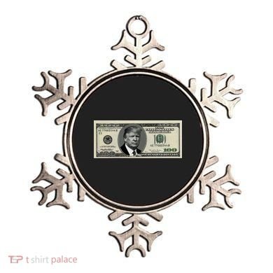 Trump Money Hundred Dollar Bill $100  Ornament