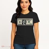 Trump Money Hundred Dollar Bill $100  Women's T-Shirt thumb 4