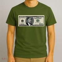 Trump Money Hundred Dollar Bill $100  T-Shirt thumb 3