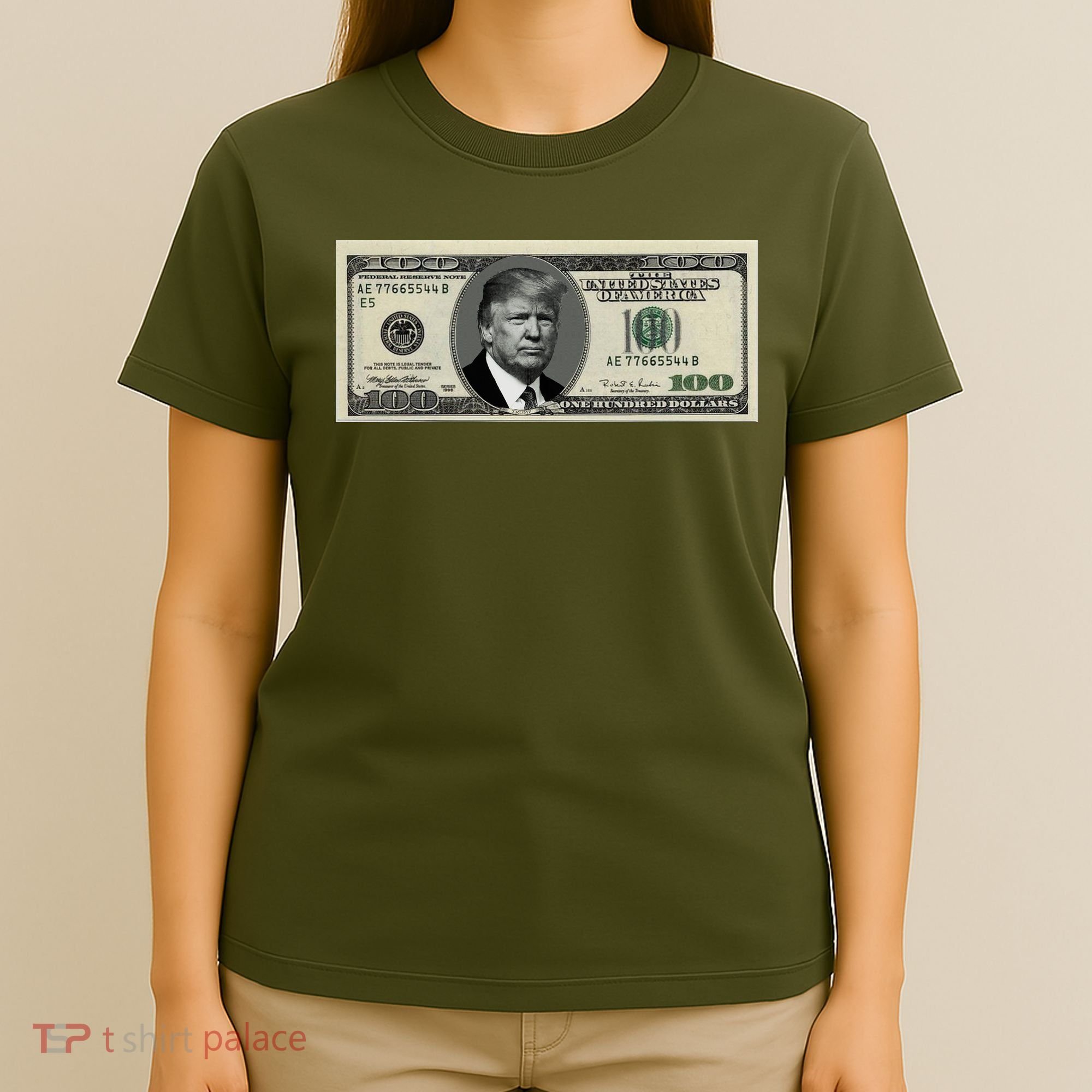 Trump Money Hundred Dollar Bill $100  T-Shirt