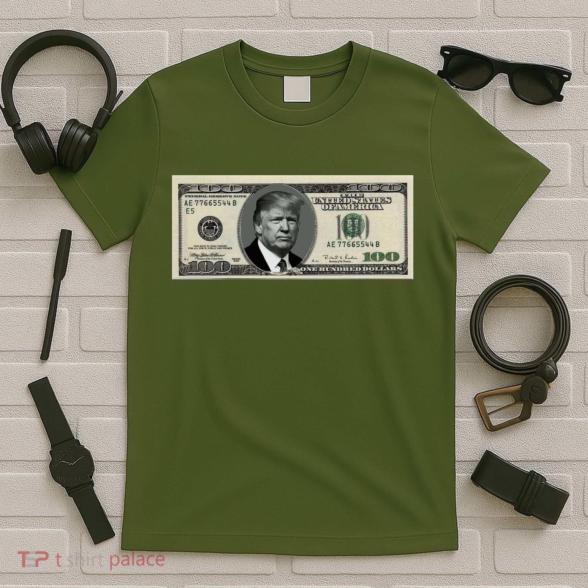 Trump Money Hundred Dollar Bill $100  T-Shirt