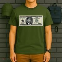 Trump Money Hundred Dollar Bill $100  T-Shirt thumb 6