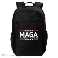 Trump My Attorney Got Arrested MAGA Backpack thumb 0