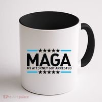 Trump My Attorney Got Arrested MAGA Coffee Mug thumb 1