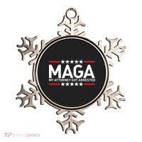 Trump My Attorney Got Arrested MAGA Ornament thumb 0