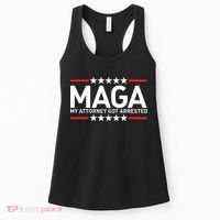 Trump My Attorney Got Arrested MAGA Women's Tank Top thumb 0
