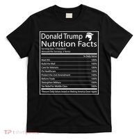 Trump Nutrition Facts Make America Great T-Shirt thumb 0