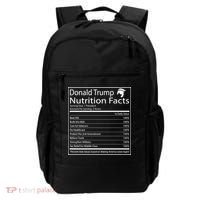 Trump Nutrition Facts Make America Great Backpack thumb 0
