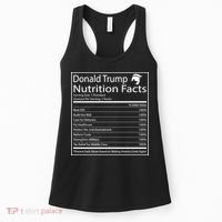Trump Nutrition Facts Make America Great Women's Tank Top thumb 0