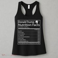 Trump Nutrition Facts Make America Great Women's Tank Top thumb 3