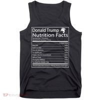Trump Nutrition Facts Make America Great Tank Top thumb 0