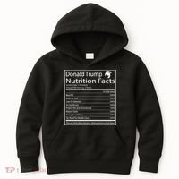 Trump Nutrition Facts Make America Great Kids Hoodie thumb 0