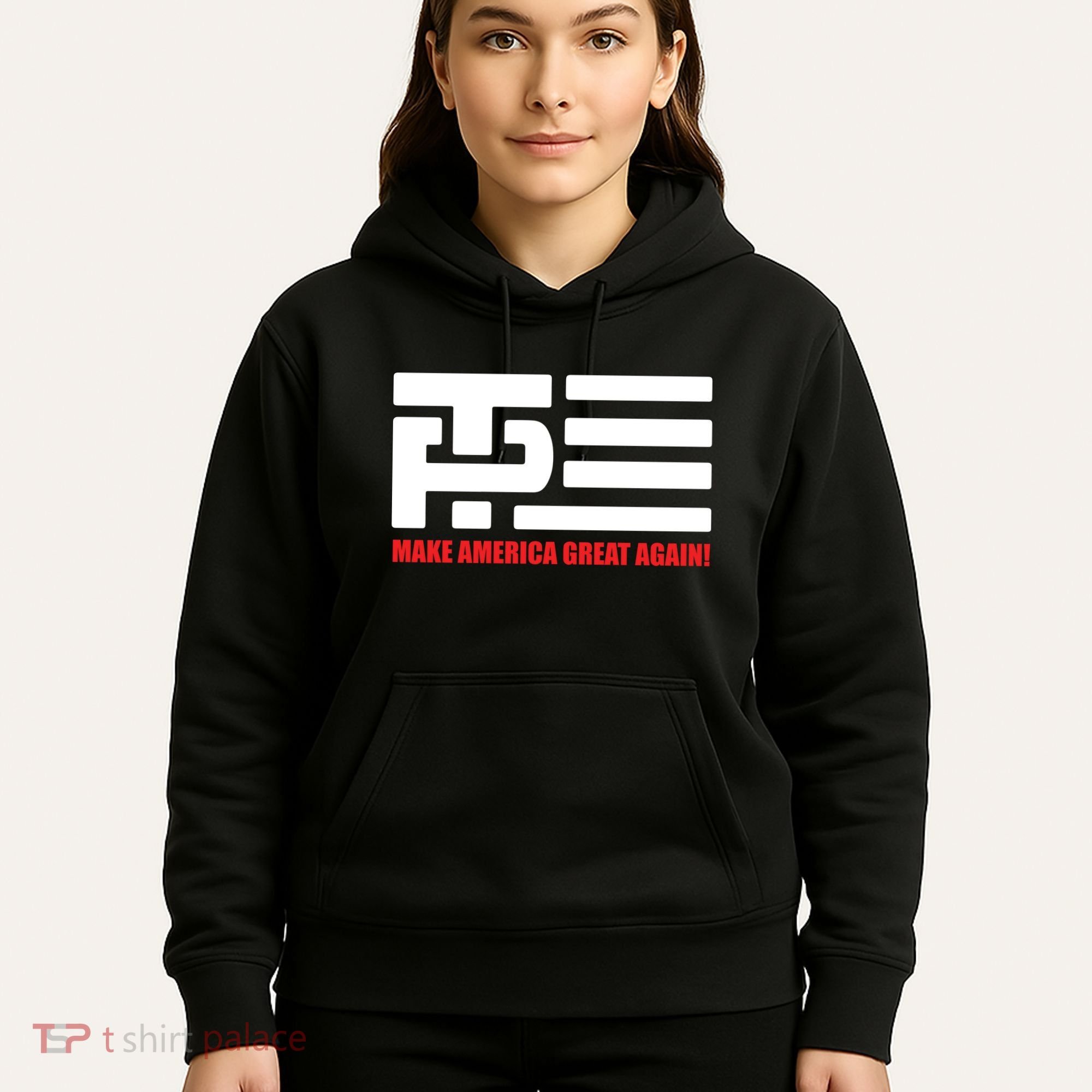 Trump Pence Flag Make America Great Again Hoodie