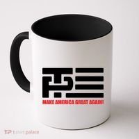 Trump Pence Flag Make America Great Again Coffee Mug thumb 0