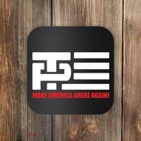 Trump Pence Flag Make America Great Again Coaster thumb 0