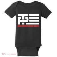 Trump Pence Flag Make America Great Again Baby Bodysuit thumb 0