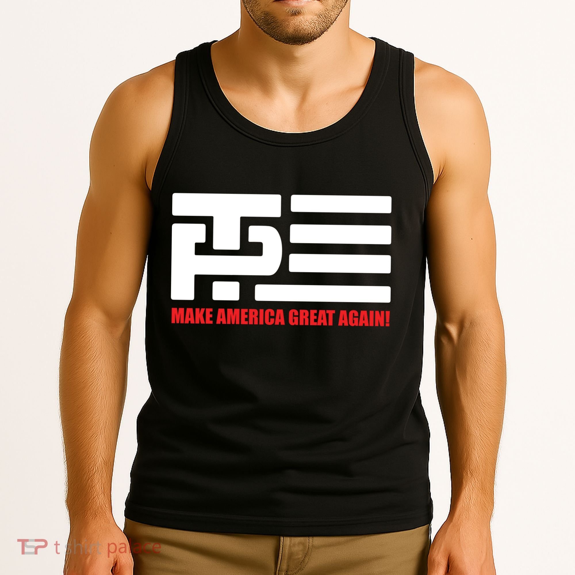 Trump Pence Flag Make America Great Again Tank Top
