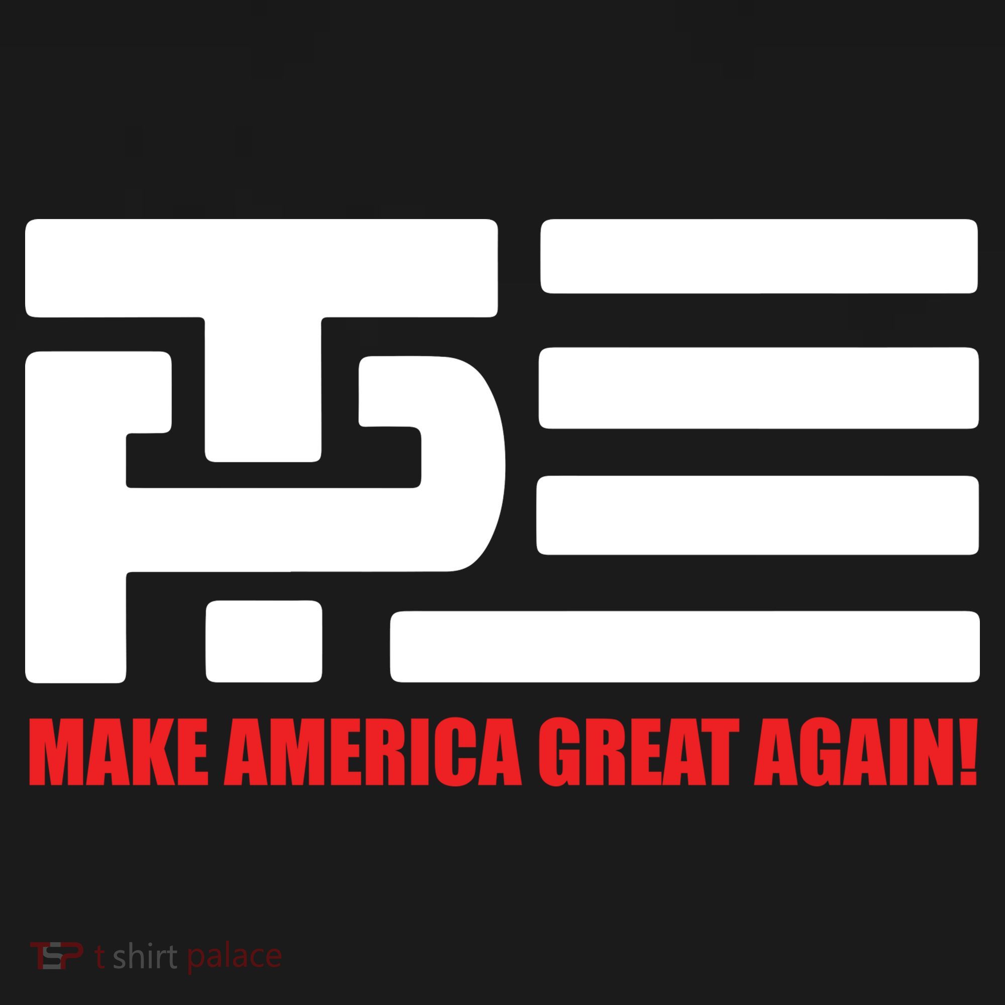 Trump Pence Flag Make America Great Again Women's T-Shirt