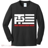 Trump Pence Flag Make America Great Again Kids Long Sleeve Shirt thumb 0