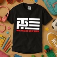 Trump Pence Flag Make America Great Again Kids T-Shirt thumb 3