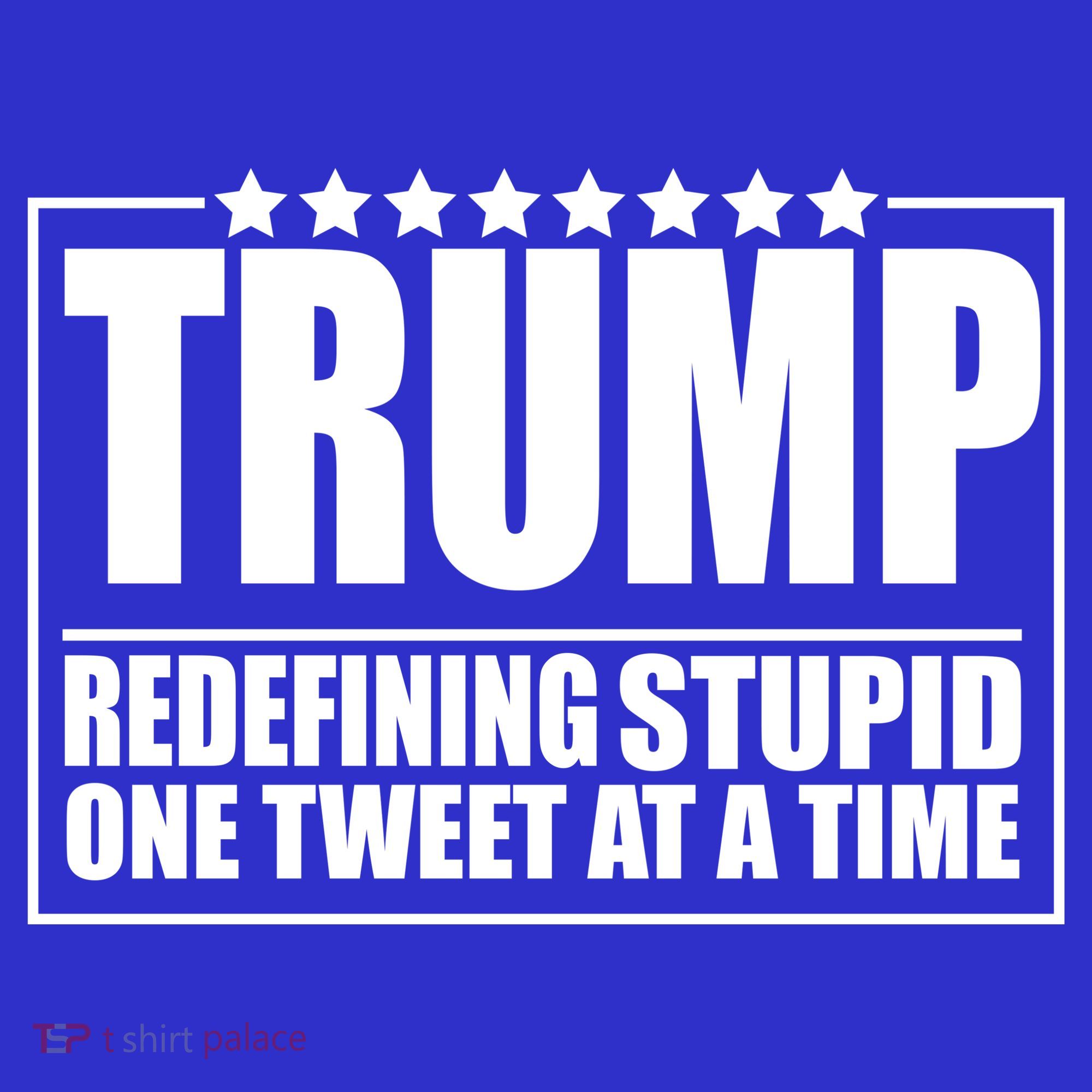Trump Redefing Stupid One Tweet At A Time Hoodie