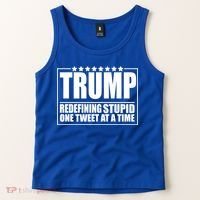 Trump Redefing Stupid One Tweet At A Time Tank Top thumb 2