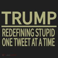 Trump Redefining Stupid Tumbler thumb 3