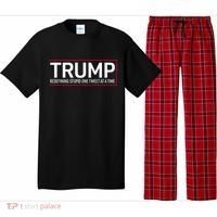 Trump Redefining Stupid One Tweet At A Time Pajama Set thumb 0