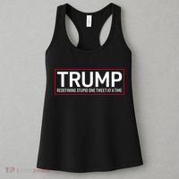 Trump Redefining Stupid One Tweet At A Time Women's Tank Top thumb 3