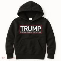 Trump Redefining Stupid One Tweet At A Time Kids Hoodie thumb 0