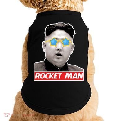 Trump Rocket Man Kim Jong Un Doggie Tank