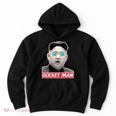 Trump Rocket Man Kim Jong Un Hoodie
