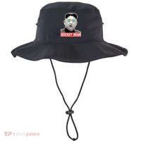 Trump Rocket Man Kim Jong Un Bucket Hat thumb 0