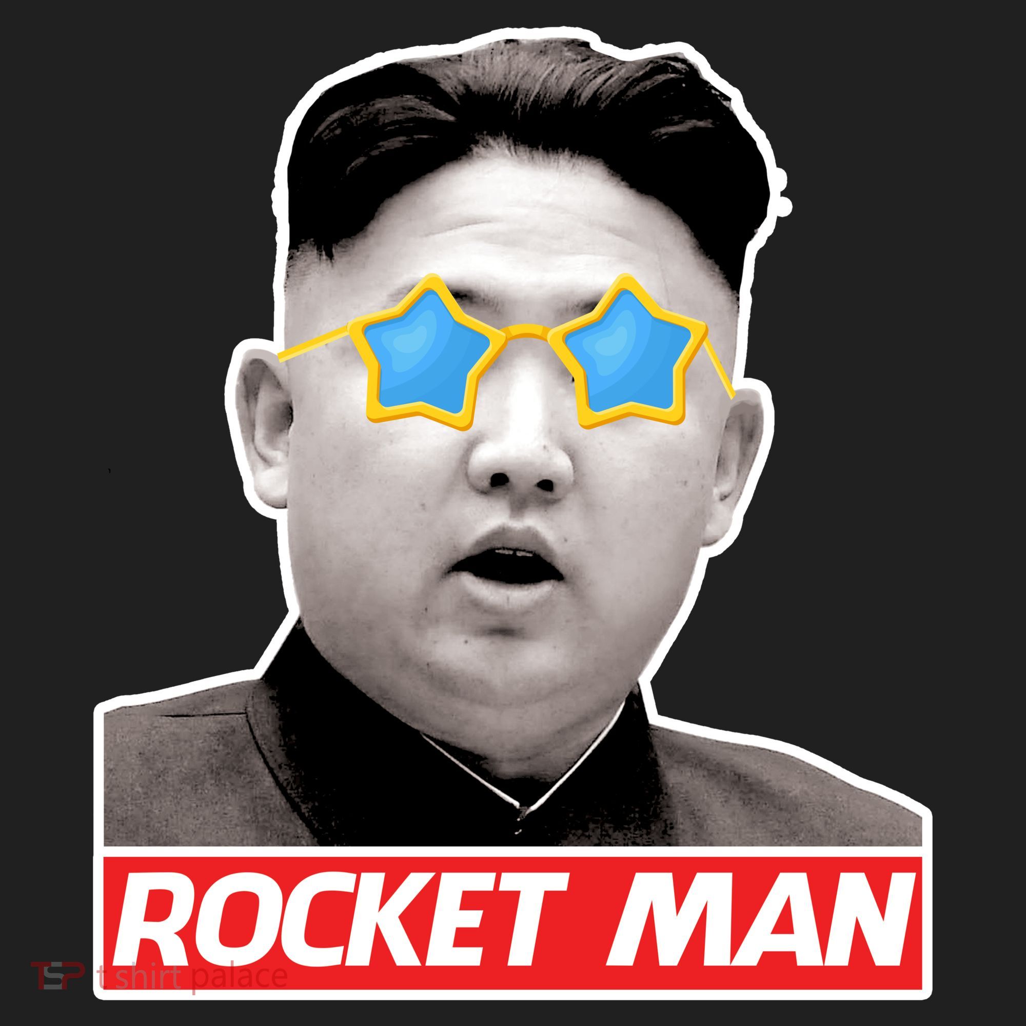 Trump Rocket Man Kim Jong Un Beanie