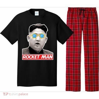 Trump Rocket Man Kim Jong Un Pajama Set