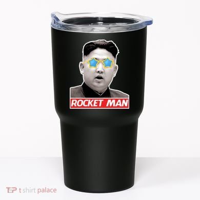 Trump Rocket Man Kim Jong Un Tumbler