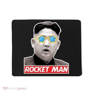 Trump Rocket Man Kim Jong Un Mousepad