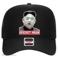 Trump Rocket Man Kim Jong Un Hat thumb 0