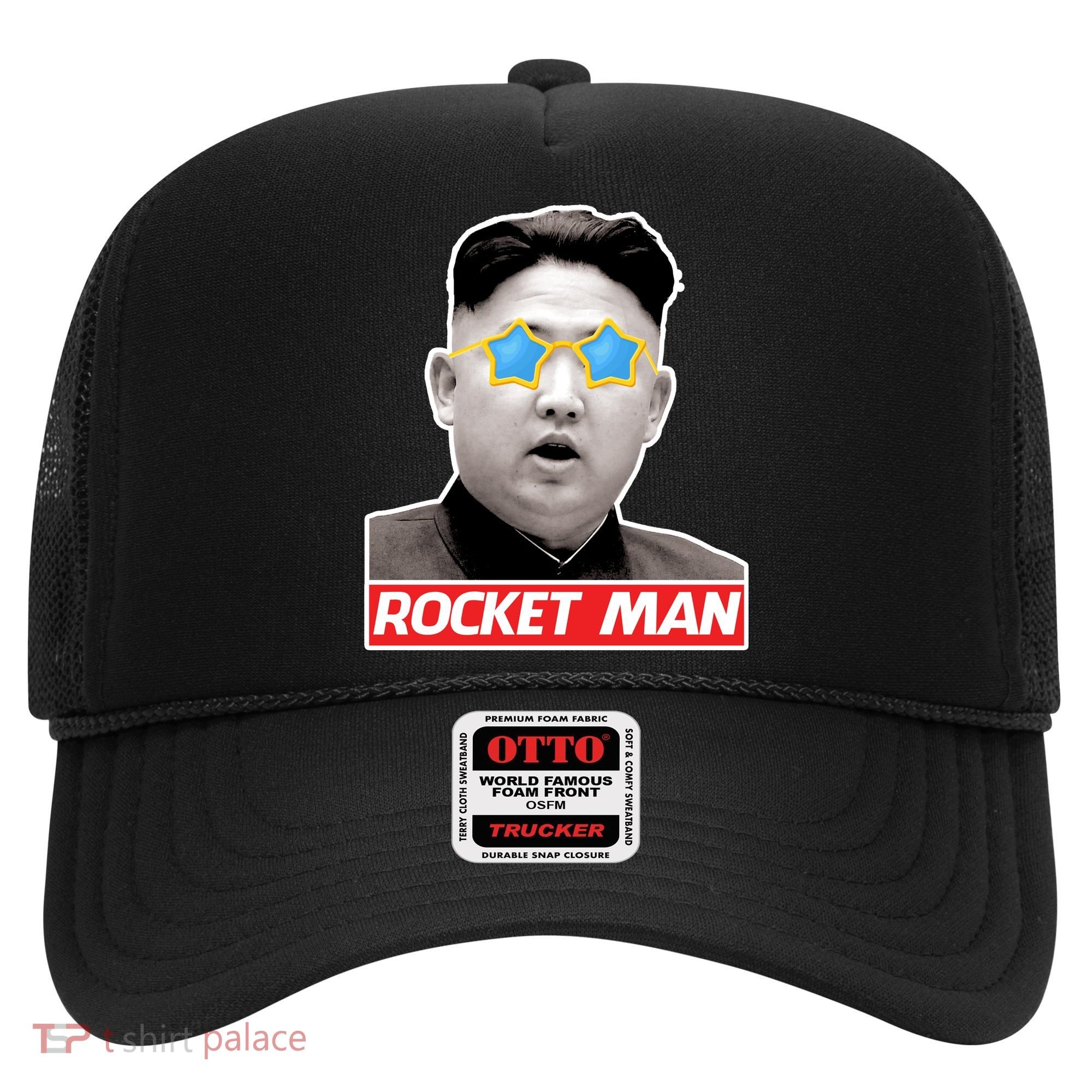 Trump Rocket Man Kim Jong Un Hat