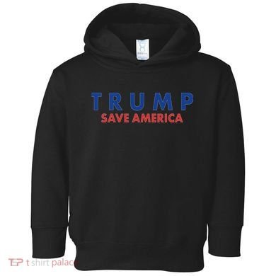 Trump Save American Logo Toddler Hoodie