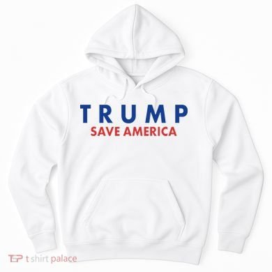 Trump Save American Logo Hoodie