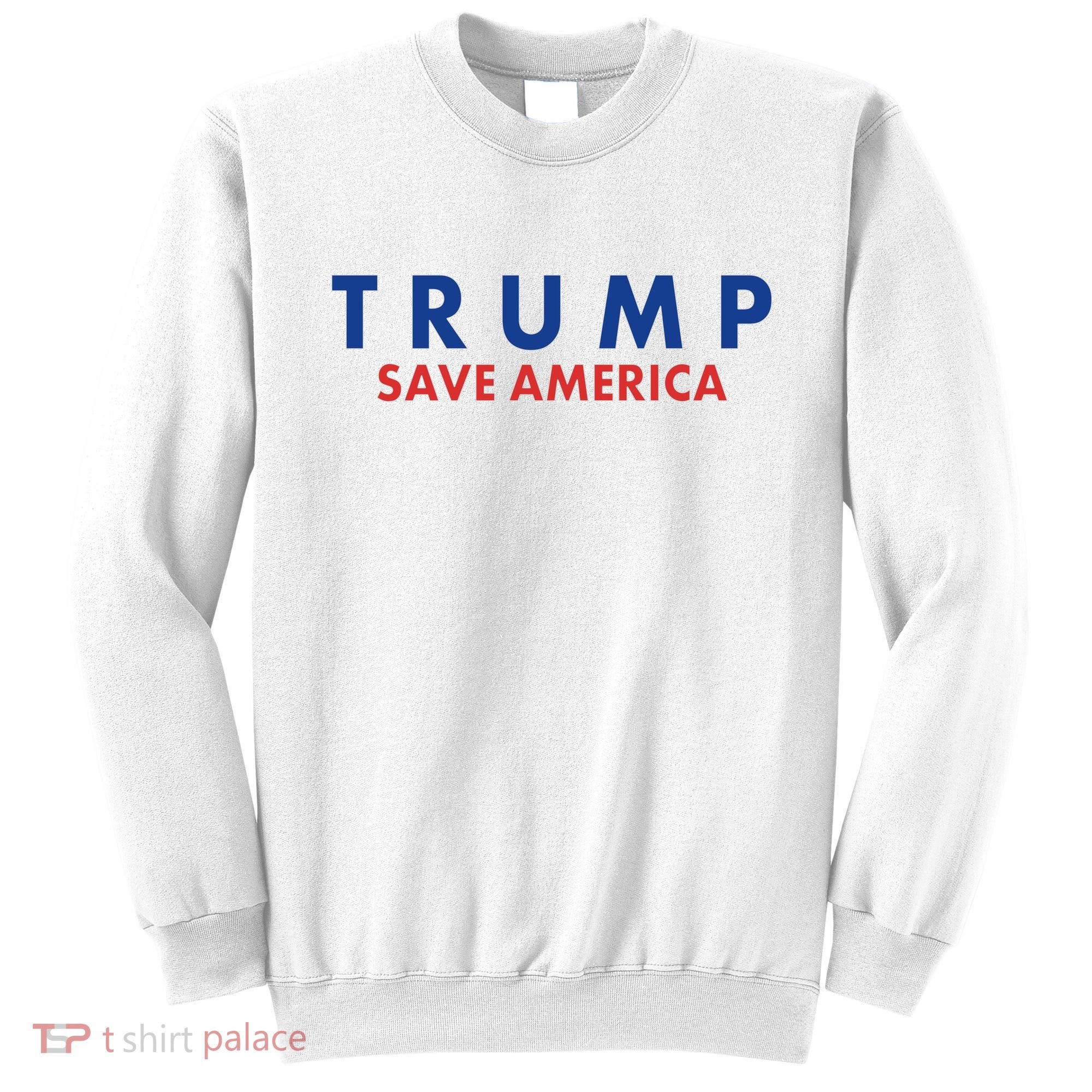 Trump Save American Logo Sweatshirt
