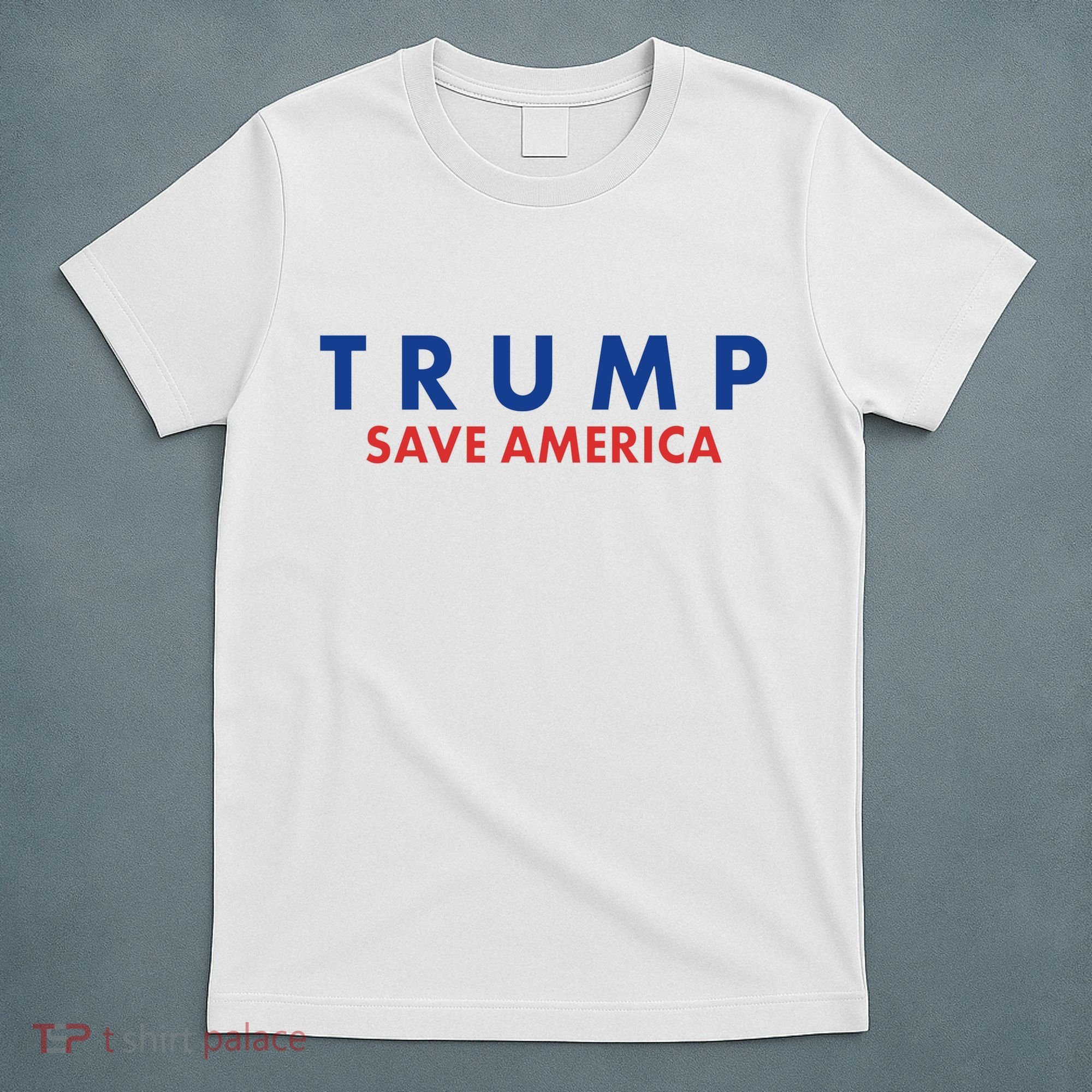 Trump Save American Logo T-Shirt