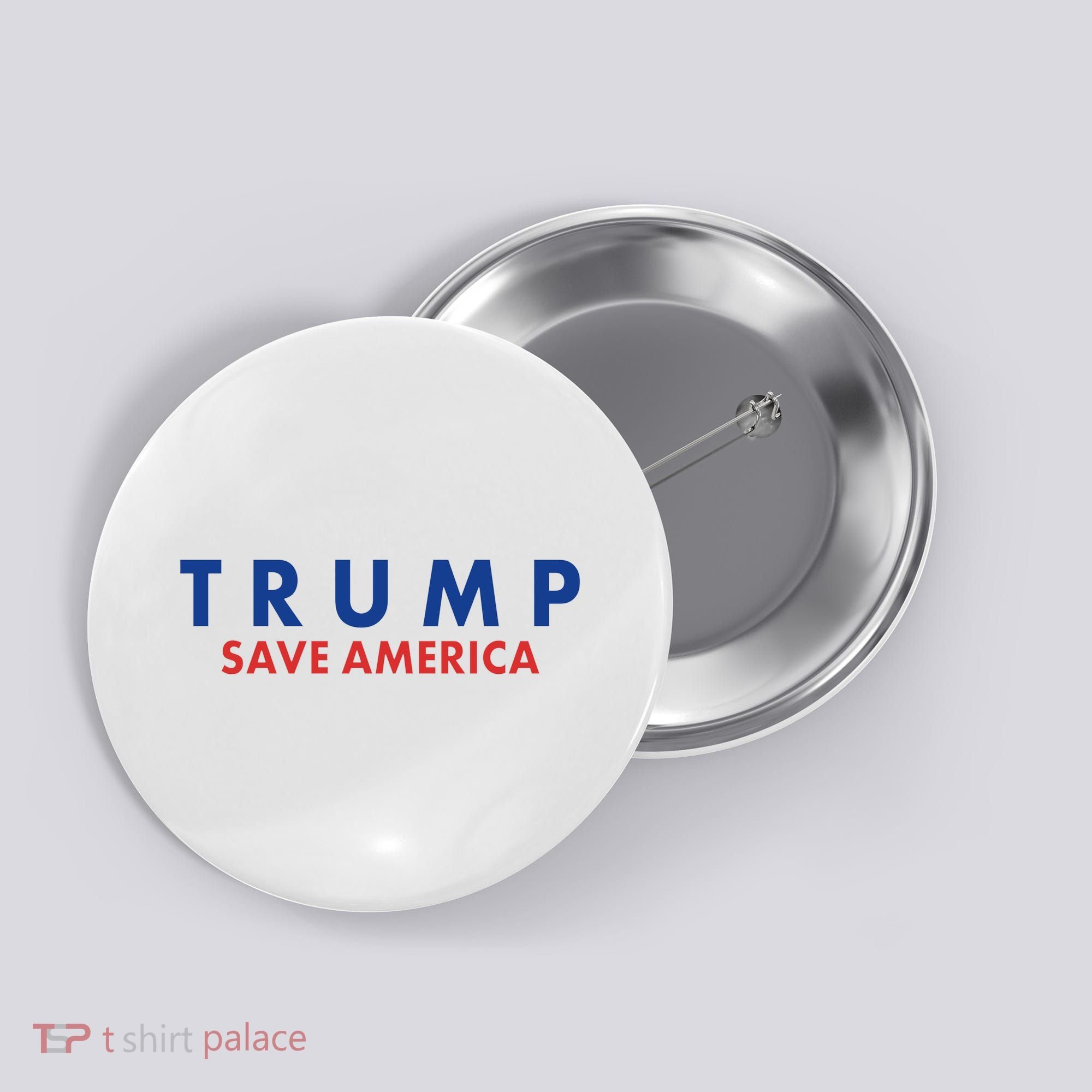 Trump Save American Logo Button