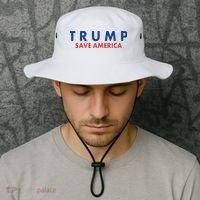 Trump Save American Logo Bucket Hat thumb 2