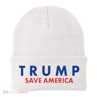 Trump Save American Logo Beanie
